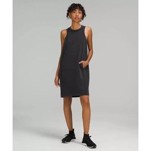 lululemon athletica | Softstreme Back in Action Dress | Black | 4 | NWT